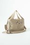 Ultra-Light, Multi-Compartment Shoulder Handbag (Sports, Travel, Casual) Beige Model: 571-6Z - 4