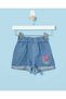 Infant Girls Beige T-Shirt With Shorts - 3