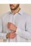 Men Blue Formal Shirt - 4