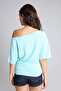 Loose Fit One Shoulder Short Sleeve T-Shirt H7189Ax26Sm - 4