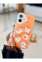 iPhone 16 Compatible Transparent Animal Design Glossy Silicone Case - 2