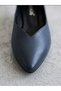 25461068Y Genuine De Leather cm Thick Heel Stiletto Shoes for Women - 7