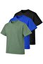 Oversize 3-Pack Basic Single Jersey T-Shirt