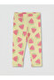 Lcw Kids Yellow Girls' Watermelon Patterned Leggings - 3