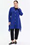 Buttoned Chiffon Detailed Comfortable Fit Women's Cardigan - 2