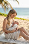 Organic Tasseled Muslin Baby Blanket - 2