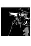 Game Themed Printed MDF Wall Art Black/Grey/White 30x30cm