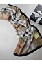 Plaid Striped Voile Silk Shawl Accessory Shoulder Shawl Foulard - 5