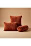 Rabbit Series Plush Decorative Stuffed Throw Pillow Set 45*45 Square Throw Pillow, 35*50 Rectangular Throw Pillow, and 18*35 Armrest Cylinder Pillow Set of 3 - 2