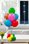 7-Piece Balloon Stand with Transparent Rods Tabletop Balloon Decoration Stand Kit - 3