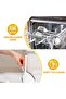 E-far 6-Piece Cooking Utensils Set, Stainless Steel Kitchen Utensils, Metal Heat Resistant Kitchen Tools Set - 6