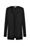 Black Silk Blend Knitwear Cardigan - 6