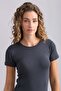 Egyptian Modal by Tencel Victoria Crew Neck Undershirt / T-Shirt Fit Green - 4