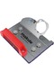 Tile Chamfering Device for Angle Grinder, 45° Tile Edge Cutting Guide, Adjustable Chamfer Depth & Width