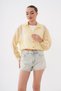 Tulle Modal Shirt with Neckline Detail and Athlete Style - 2