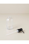 Karmin Glass Bathroom Liquid Soap Dispenser 19 cm Transparent - 2