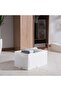 Ease Foldable Storage Box With Zipper 34x51x28cm - White