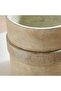 Islen Cement Planter 14x14x14cm -brown - 2