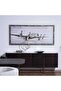 Aviate Hand Painted 3d Wall Art 180x4.3x80cm- Multicolor