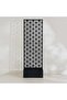 Elmy Metal Screen With Planter 50x15x130cm - Matt Black - 4