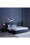 VISTA HEADBOARD CHANEL NAVY BLUE L-200 : H-125 CM - 6