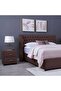 NEPTUNE HEADBOARD VELVET BROWN L-140 : H-125 CM - 6