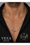 Imported 3-3.5 mm Match Chain Necklace 316L Steel Tarnish-Resistant Boxed Gift - 7