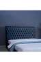Aurora Headboard Chanel Navy Blue L-180 : H-125 Cm
