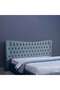 MARS HEADBOARD CHANEL TEAL L-180 : H-125 CM