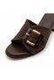 Women's Knitted Buckle-Heeled Slippers – Stylish and Comfortable Everyday Wear Shoes - 6