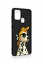 Samsung A21S Compatible Cool Dalmatian Patterned Silicone Case - 3