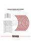 Yamaha Tracer Wheel Sticker Set High Quality 24-Piece Wheel Set - 3