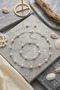 Pearl and Stone Choker Necklace Bracelet Earrings Set - 2