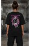 Sleep Token Black Oversize T-Shirt with Front and Back Print Alternative Metal Black Tshirt - 2