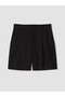 Nevavm Linen Blend Pleated Women's Shorts with a Difference - 5