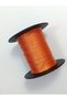 0.5 mm 100 Meters Rosary Cord Orange Color Polyester Cord - 3