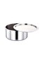 Stainless Steel Tope Pot 27cm 6L with Lid Stackable Polished Cookware for Kitchen