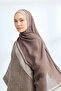 Elegant Harmony Frame Pattern Shawl - Dark Vison