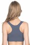 Premium Seamless Padless Sports Bra Soft Textured Bustier for Motion Freedom - 2