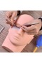 رأس تدريب احترافي للرموش - بجودة صالونات التجميل لتركيب الرموش |   ملمس جلد واقعي، محمول وقابل للنقل... - 7