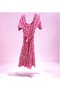 PINK WOMEN'S DRESS
