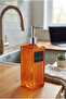 Premium Textured Glass Liquid Soap Dispenser – 500ml - 23 X 7 X 7 cm - 8