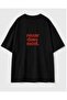 Nazar Does Exist Printed Crew Neck Cotton White Women'S/Men's Unisex Oversize Tshirt - 2