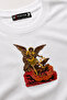 Saint Michael vs Devil Nakışlı Oversize Tshirt