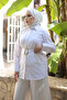 White Belted Buttoned Tunic - 3