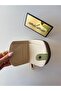 Water Green Zippered Snap Fastener Mini Women's Wallet with Card Holder and Coin Compartment - 4