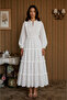 Imported Premium Suezene Embroidered Belted Brode Fisto Dress Suitable for Hijab
