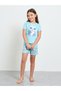 Girls Panda Print T-Shirt and Shorts Set