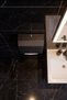 Stainless Steel Z Fold Towel Dispenser Matte Black, 400 Paper Towel Holder, Paper Towel Rack with Key - 6
