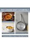 Futuretec Triply Stainless Steel Cookware Set | 4 Pc Set | Kadai 3.2L, Frypan 22cm, Saucepan 16cm - 7